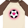 thumbnail image 4 of Inktastic Soccer Player Sports Lover Girls Long Sleeve Baby Bodysuit, 4 of 5