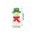 thumbnail image 3 of 3 unids/set juego de cubiertos de Navidad Santa Claus muñeco de nieve alce cubiertos decoración de Navidad ANGGREK Otros, 3 of 8