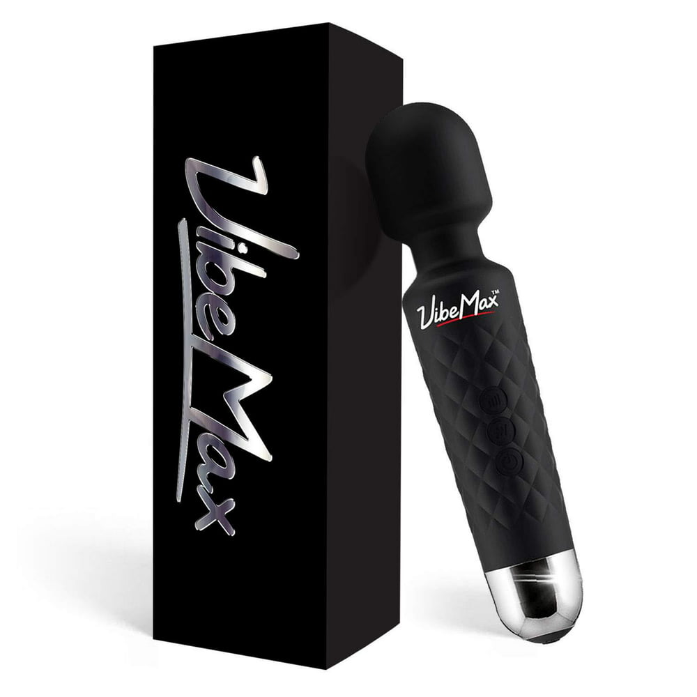 Rechargeable Handheld Personal Wand Massager By Vibemax Wireless And Waterproof Powerful Multi