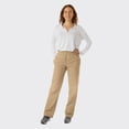 thumbnail image 2 of Spectrum Soft Scrub Pants - Elastic Waist Pants for Unisex - Khaki - 2X(3" Tall)', 2 of 5