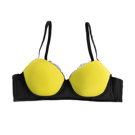 Fulorrnie Bras for Women Push Up Wirefree Comfort Supportive T Shirt Balconette Plunge Stretchable Bra  Green  70A