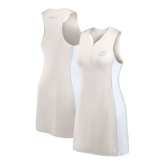 chicago cubs jersey dress Chicago Cubs DKNY Sport Women's The Donna Half-Zip Dress