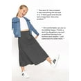 thumbnail image 5 of Stretch Is Comfort Girl's Ankle Length Skirt Beige XX-Large, 5 of 6
