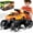 Orange, variant on HNH 1:16 Waterproof Monster Truck, Amphibious RC Cars 4WD Remote Control Car Trucks, All Terrain Off-Road Pickup Cybertruck Toy for 6-15 Year Old Boys Girls Kids Gifts