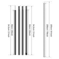 thumbnail image 6 of Wiipahome 2 Pcs Tent Pole 81 Inches ,Telescopic Adjustable Length Poles for Camping ,Canopy ,Awning ,Shelter ,Hiking ,Steel Materials ,Black, 6 of 9