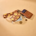 thumbnail image 7 of Wrangler KeyChain Wristlet Wallets for Women Sunflower Floral Dual Pouch Wristlet Western Credit Card Holder Wallet with Zipper Pocket, Brown, 7 of 7
