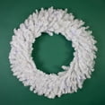 thumbnail image 7 of Pre-Lit White Pine Battery Operated Christmas Wreath - 36" - Multicolor LED Lights, 7 of 7