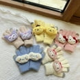 thumbnail image 3 of Kawaii Sanrio Kids Plush Gloves Hellokitty Kuromi Mymelody Cinnamoroll Cartoon Anime Doll Knitted Gloves Autumn Winter Girl Gift, 3 of 17