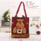 thumbnail image 1 of Pink Christmas Gift Bag Christmas Eve Portable Apple Bag Xmas Candy Bag Noel Fruit Packaging Box Navidad Creative Gift Bag, 1 of 4