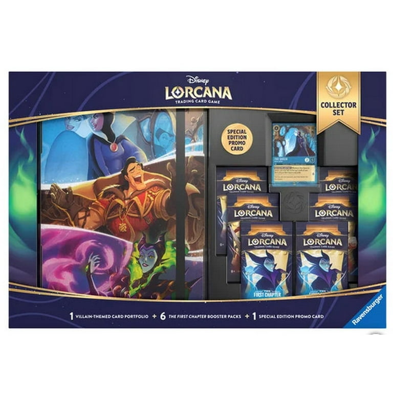 disney lorcana trading card game: bundle Amazon.com: Ravensburger Disney Lorcana TCG: The First Chapter Booster Pack  Display | 24 Packs with 12 Trading Cards Each | Ideal for Collectors &  Disney Fans main image 0