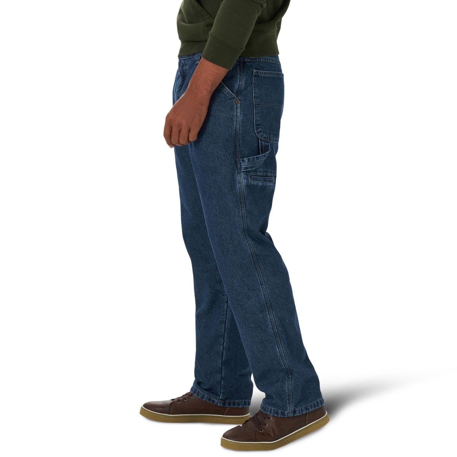 Wrangler Men's Fleece Lined Carpenter Jean