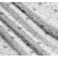 thumbnail image 3 of Soimoi White Cotton Cambric Fabric Unicorn & Floral Fabric Prints By Yard 56 Inch Wide, 3 of 7