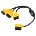 thumbnail image 3 of Cergrey OBD2 Cable 1 To 3 Converter Adapter 50 Cm OBD2 Extension Y Line J1962M To 3-J1962F Splitter,OBD2 Cable,Adapter Cable, 3 of 8
