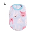 thumbnail image 2 of Pets Ropa Coral Velvet Chaleco Cálido Mantenimiento Chalecos elásticos con Patrones Lindos Ropa Cómodo Suministros para uso de la piel L Tipo 3 seitruly PT000674-09, 2 of 6