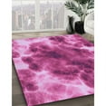 thumbnail image 3 of Ahgly Company Machine Washable Indoor Rectangle Transitional Violet Purple Area Rugs, 3' x 5', 3 of 7