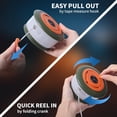 thumbnail image 5 of TOHETO 3-in-1 Camping String Lights, with 19 Modes (Music Sync & RGB), Retractable 32.8ft 2200mAh Rechargeable IPX4 Waterproof Outdoor Lantern, Hanging Light for Tent, Yard, Hiking, Party, 5 of 13