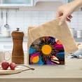thumbnail image 2 of Yayeee Napkin Holder for Table Kitchen Paper Tissue Organization, Futuristic Circles, 2 of 8