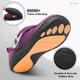 thumbnail image 5 of Zapatos LeisFit descalzos anchos para mujeres diabéticas, color morado, talla 10, 5 of 6