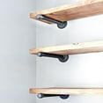 thumbnail image 2 of Industrial Pipe Shelf Bracket Heavy Hanger - 23cm (9 inch), 2 of 5