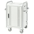thumbnail image 2 of Bretford Store & Charge MDMTAB24 - Cart - for 24 tablets - steel - concrete powder, aluminum - screen size: up to 12", 2 of 2