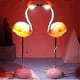 thumbnail image 2 of Flamingo Table Lamp Usb Bedside Table Lamp Kindergarten Night Light Touch Dimming Student Bedroom Dormitory Reading Birthday Gift (pink Flamingo), 2 of 5
