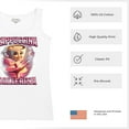 thumbnail image 6 of Cappuccina Ballerina Women's Tank Top Fun Italian Brainrot Gen Z Alpha Meme, 6 of 7