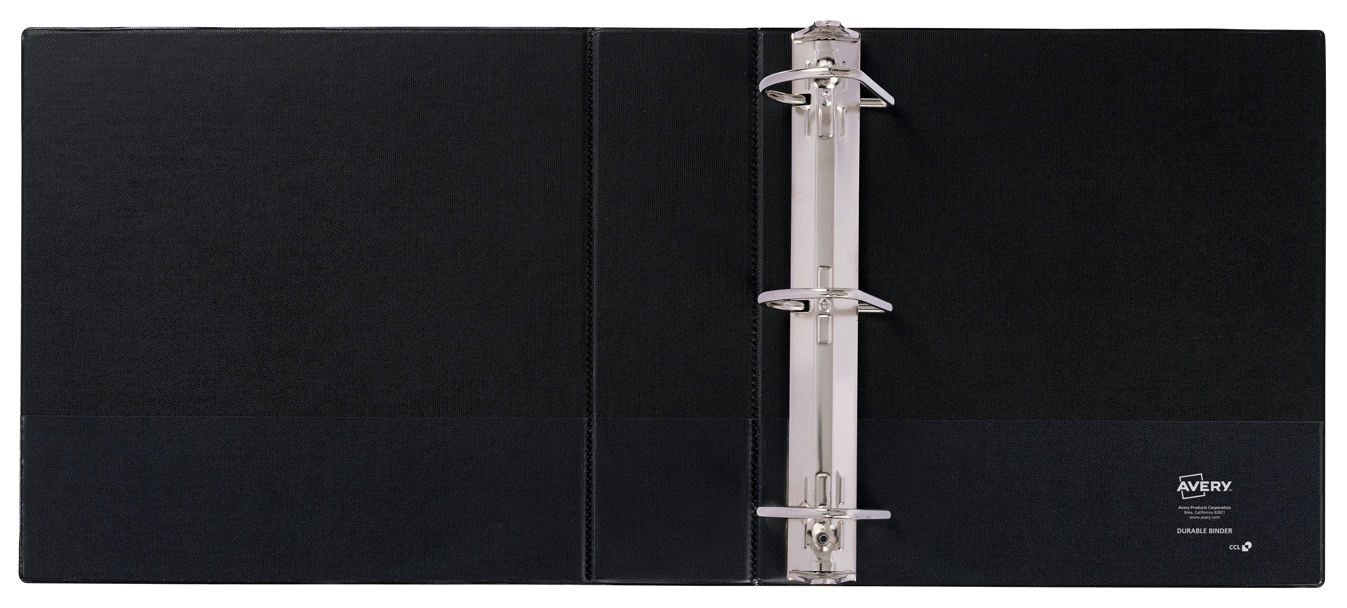 Avery Durable 3 Ring Binder, 3" Slant Rings, 1 Green Binder (27653)