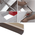 thumbnail image 4 of Burletes para puertas, sellos para puertas Aislamiento contra el polvo y el sonido Superglue Tapones para clima de puertas MFZFUKR CPB-US-XD321-2, 4 of 5