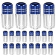 thumbnail image 1 of 20 frascos para pastillas, mini frascos vacíos de plástico para medicamentos, viales de viaje para pastillas., 1 of 8