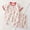 Pink, variant on Pretxorve All Age Outfit Kids Cool Thin Short Sleeve Top and Shorts Unisex Daily Indoor Relaxed Pajama