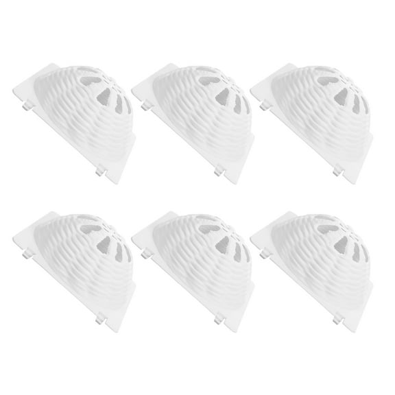 OUNONA 6pcs Parrot Breeding Nest Cover Parrot Cage Hanging Nest Cover Pigeon Nest Covering Bowl Lids Birds Nest Covering Basin Lid For Winter