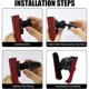 thumbnail image 4 of Soporte ajustable para teléfono móvil para coche: mini soporte giratorio 360° para salpicadero, compatible con la rejilla de ventilación, soporte universal para teléfono móvil para vehículos, 4 of 6