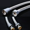 thumbnail image 5 of Stainless Steel Thickened Shower Hose 1.5 Meter G1/2 Bathroom Handheld Connection Tube Sprayer Hose, 5 of 5