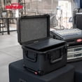 thumbnail image 4 of SKB iSeries 3U Shallow Fly Rack, Waterproof Polypropylene Hard Case for Storage, 9 Inch, 4 of 12