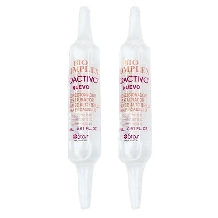 Dominican Hair Product Bio Complex Ampoulle .61oz 2 Ampoule