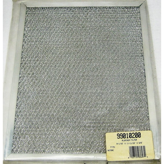 Broan Nutone Aluminum Range Hood Filter 99010200 9-1/16" X 11-11/16" X 3/8"