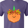 thumbnail image 4 of Inktastic Pumpkin Unicorn for Halloween and Thanksgiving T-Shirt, 4 of 5