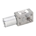 thumbnail image 3 of Motor De Engranajes, Motor De Engranajes De CC Motor De Reducción De Tornillo Sinfín Autoblocante CW CCW De Un Solo Eje Con Base Para Hornos De Impresora De Etiquet(66RPM), 3 of 8