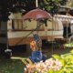 thumbnail image 4 of Estatua colgante de animal de resina, colgante de decoración de colorida hecha a mano con montada en pared para fiesta pollo Sunnimix  Escultura de jardín, 4 of 8