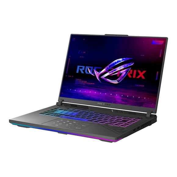ASUS ROG Strix G16 G614JI-XS96 - Intel Core i9 - 13980HX / up to 5.6 GHz - Win 11 Pro - GeForce RTX 4070 - 32 GB RAM - 1 TB SSD NVMe - 16" 2560 x 1600 (WQXGA) @ 240 Hz - Gigabit Ethernet - Wi-Fi 6E - eclipse gray