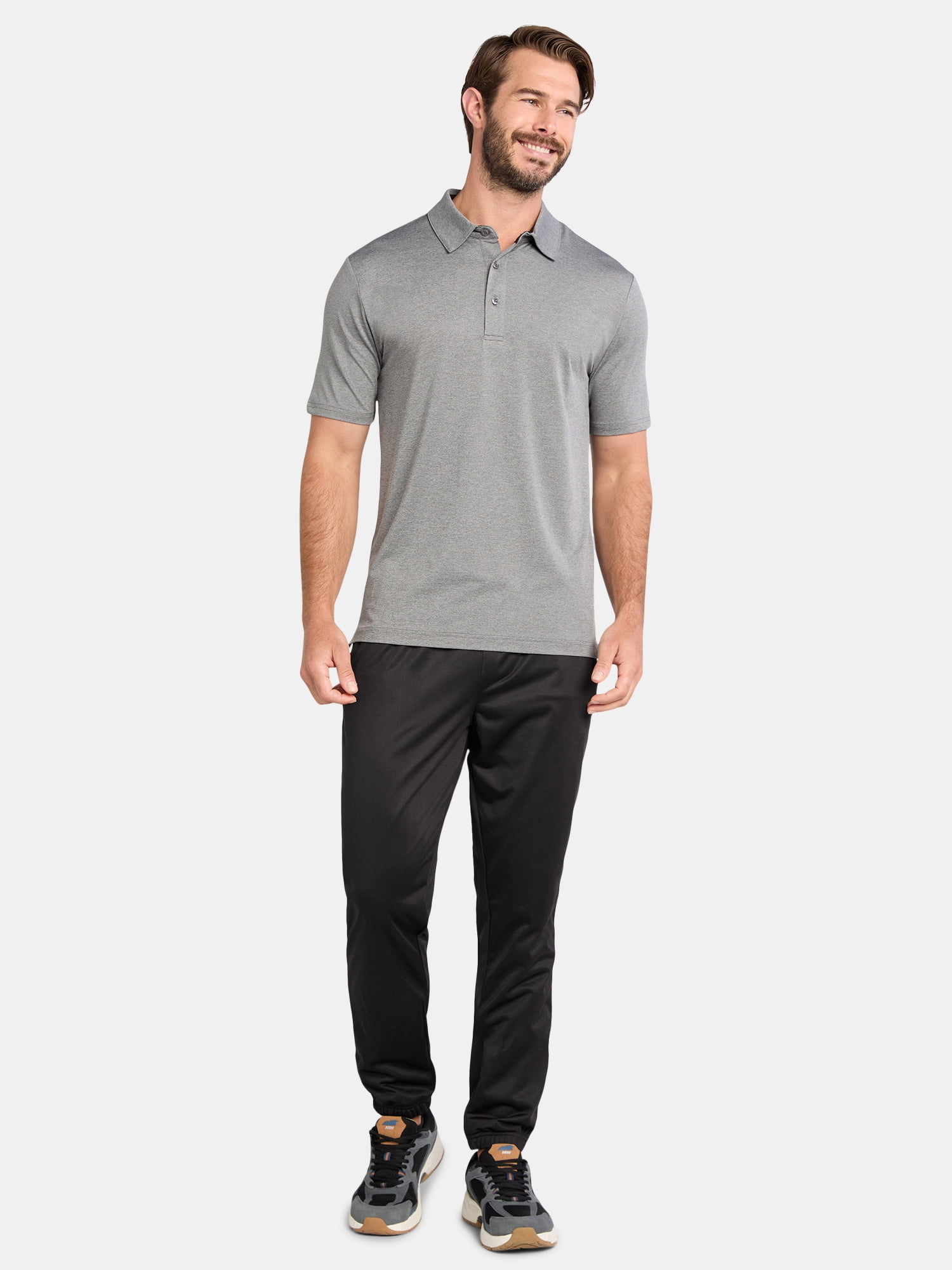 Russell Athletic Men's Performance Polo Shirt with Short Sleeves, Sizes S-2XL