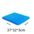 thumbnail image 2 of Honeycomb Cooling Gel Seat Cushion, Non Slip Pressure Relief Pad for Office, Car, Wheelchair & Home Daily Use, Blue, 2 of 5