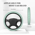 thumbnail image 5 of Fotbe Horse And Flower Steering Wheel Cover Universal 15 in Car Accessories for Men Women,Steering Wheel Protector Comfortable Protective Case for SUV Sedan Decor, 5 of 8