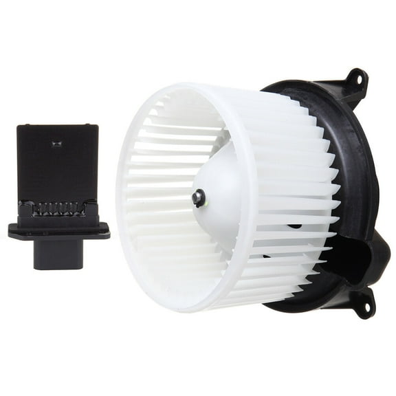 cciyu HVAC Blower Motor Heater Blower Motor and HVAC Resistor Blower Motor Module fit for 2005-2007 for Nissan Armada,2004-2015 for Nissan Titan