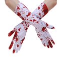 thumbnail image 2 of Halloween Bloody Gloves for Women, One Size Fits Most, Way to Celebrate, 2 of 4