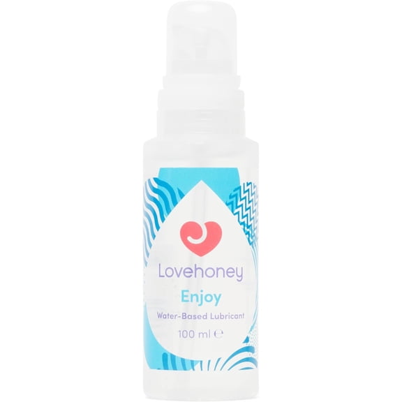 Lovehoney Enjoy Gentle Water Based Lube Gel – 3.4 fl oz, Glycerin-Free & Condom Safe