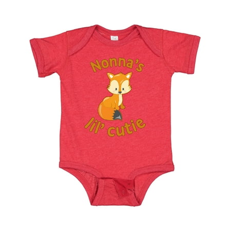 

Inktastic Nonna s Lil Cutie Gift Baby Boy or Baby Girl Bodysuit