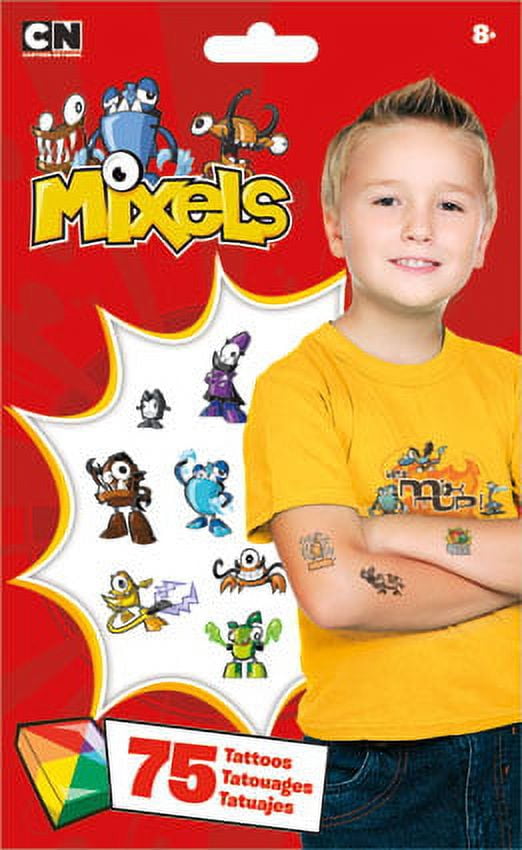 Standard Tatto Bag - Lego Mixels - Temporary Kids Games Toys tt2069 ...