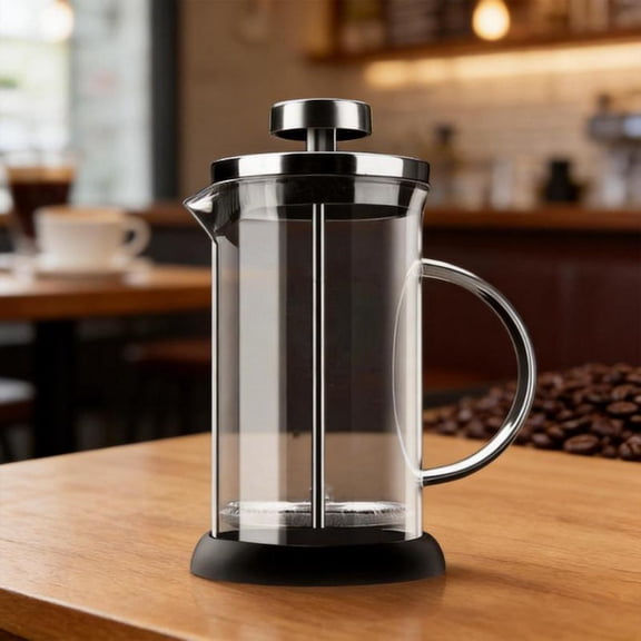 Zeiwohndc High Quality Coffee Maker With Borosilicate Glass And Fine Metal Filter