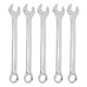 thumbnail image 3 of Llave de trinquete de 5 uds., llave de caja abierta, herramientas manuales de acero al cromo vanadio de doble uso, 21mm, 3 of 14